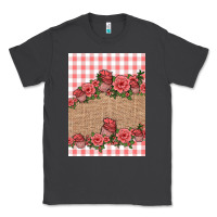Smoke valentines day burlap background Classic Tee - Jasminsmagicworld
