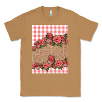 Toasted Coconut valentines day burlap background Classic Tee - Jasminsmagicworld