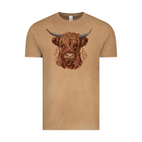 Vintage Camel highland cow Vintage Tee - RanaPortraitStore