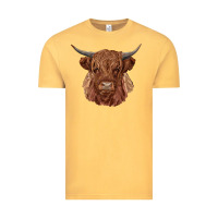 Highland Cow Vintage Tee | Teevron