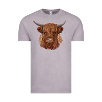 Vintage Zinc highland cow Vintage Tee - RanaPortraitStore