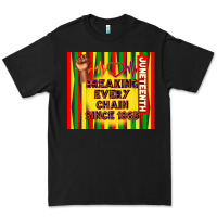 Black juneteenth breaking every chain since 1865 Premium Tee - TumblerDesignByShophia
