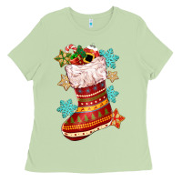 Matcha christmas Ladies Tee - CowGirlArtShop