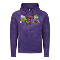 Cloud Purple Halloween Coffee Cups Vintage Hoodie - FaDigitalArtStudio