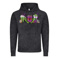 Halloween Coffee Cups Vintage Hoodie | Teevron