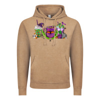 Vintage Coffee Halloween Coffee Cups Vintage Hoodie - FaDigitalArtStudio