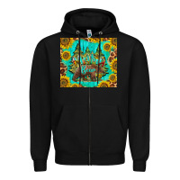 Black mama bear Zipper Hoodie - BarkalooDesign