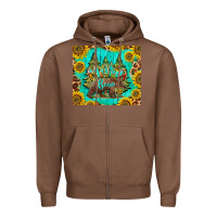 Chestnut mama bear Zipper Hoodie - BarkalooDesign