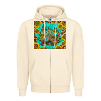 Sandshell mama bear Zipper Hoodie - BarkalooDesign
