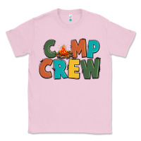 Bubblegum Pink camp crew Classic Tee - CowGirlArtShop