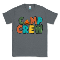 Charcoal Heather camp crew Classic Tee - CowGirlArtShop
