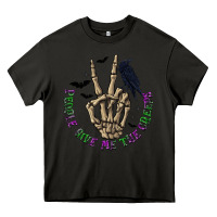 Asphalt People Give Me The Creeps Heavy Core Tee - texasbilliewilder