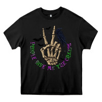 Black People Give Me The Creeps Heavy Core Tee - texasbilliewilder
