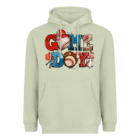 Matcha game day baseball Heavyweight Hoodie - AdoDesignShop