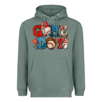 Sage game day baseball Heavyweight Hoodie - AdoDesignShop
