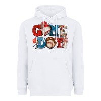 White game day baseball Heavyweight Hoodie - AdoDesignShop