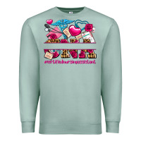 Seafoam valentines day cna certified nursing assistant Premium Sweatshirt - AdoDesignShop