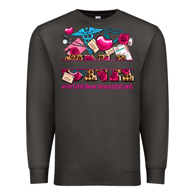 Valentines Day Cna Certified Nursing Assistant Premium Sweatshirt by AdoDesignShop | Teevron