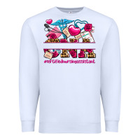 White valentines day cna certified nursing assistant Premium Sweatshirt - AdoDesignShop