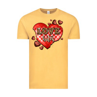 Vintage Mustard love bites olivia Vintage Tee - OliviaCreatesArt