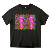 Asphalt mardi gras brushstrokes Heavy Core Tee - RanaPortraitStore