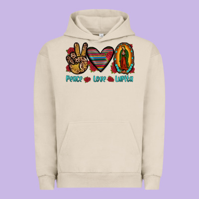 Peace Love Lupita Urban Hoodie Designed By Jahusdesignshop