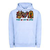 Pigment Grape Ice peace love lupita Urban Hoodie - JahusDesignShop