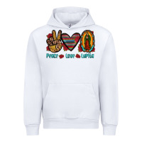 White peace love lupita Urban Hoodie - JahusDesignShop