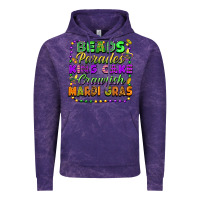 Cloud Purple Beads parades king cake crawfish Mardi Gras Vintage Hoodie - FaDigitalArtStudio