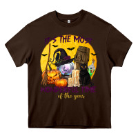 Chocolate Brown It's The Most Wonderful Time of The Year Heavy Core Tee - texasbilliewilder