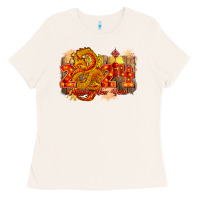 Bone year of the dragon chinese new year 2024 Ladies Tee - CowGirlArtShop