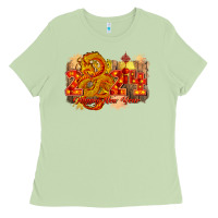 Matcha year of the dragon chinese new year 2024 Ladies Tee - CowGirlArtShop