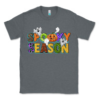Charcoal Heather spooky season Classic Tee - CowGirlArtShop