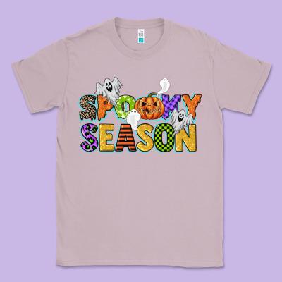 Spooky Season Classic Tee Designed By Cowgirlartshop