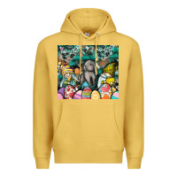 Antique Gold easter Premium Hoodie - CowhideDigitalArt