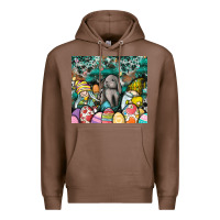 Chestnut easter Premium Hoodie - CowhideDigitalArt