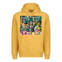 Mustard easter Premium Hoodie - CowhideDigitalArt