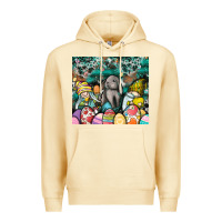 Pina Colada easter Premium Hoodie - CowhideDigitalArt