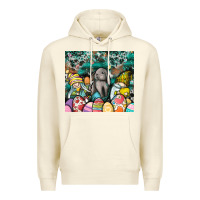 Sandshell easter Premium Hoodie - CowhideDigitalArt