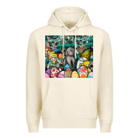 Tofu easter Premium Hoodie - CowhideDigitalArt