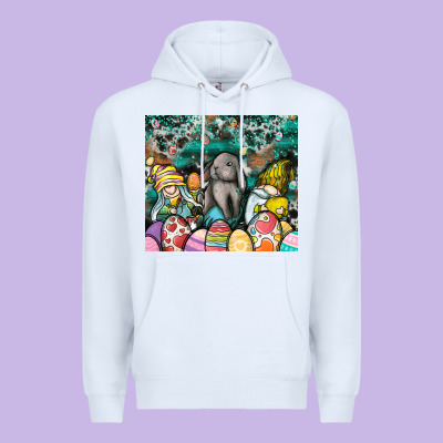Easter Premium Hoodie Designed By Cowhidedigitalart