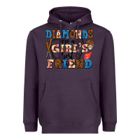 Plum diamonds are a girl's best friend Heavyweight Hoodie - AdoDesignShop