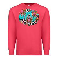 Cardinal race sunflower patches Premium Sweatshirt - AdoDesignShop
