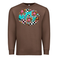 Chestnut race sunflower patches Premium Sweatshirt - AdoDesignShop