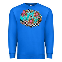 True Royal race sunflower patches Premium Sweatshirt - AdoDesignShop
