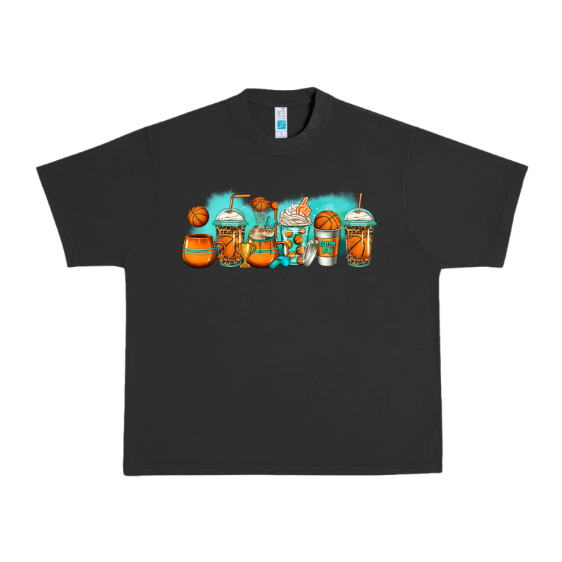 Basketball Coffee Cups Urban Heavy Tee by Jasminsmagicworld | Teevron