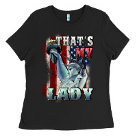 Black thats my lady Ladies Tee - CowGirlArtShop