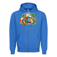 True Royal camp life beach Zipper Hoodie - BarkalooDesign