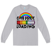 Moon Dust Gay pride loading Long Sleeve Tee - FaDigitalArtStudio