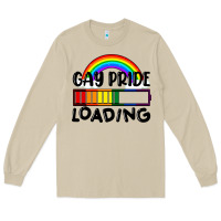 Mushroom Gay pride loading Long Sleeve Tee - FaDigitalArtStudio